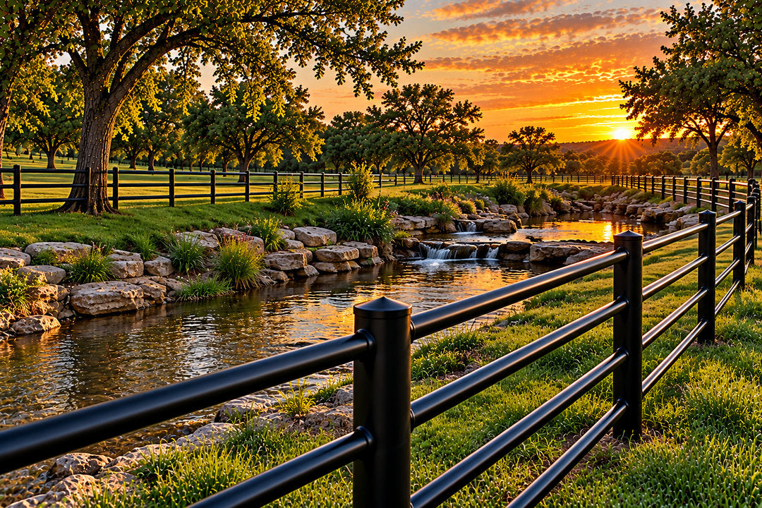 Black Pipe Creek-Bank Fence