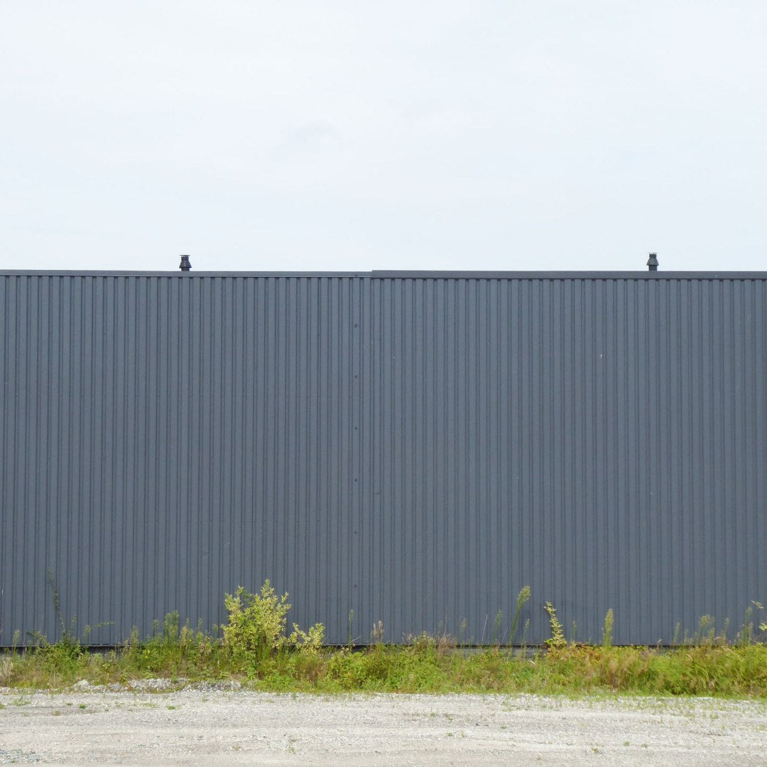 Corrugated Metal Privacy Fence