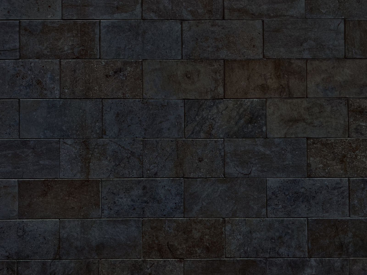 Antique Black Limestone Pavers